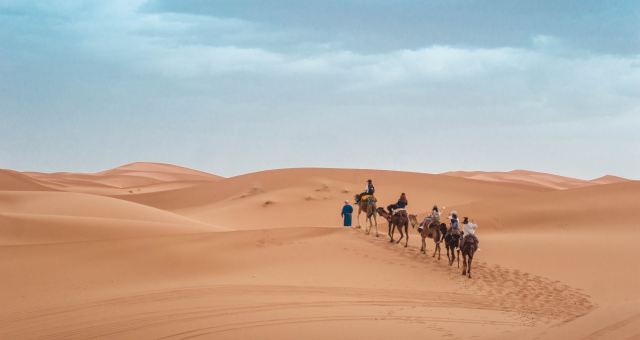4 days desert tour from Marrakesh To Fez via the Sahara desert and Ziz Valley